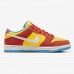 SB Dunk Low“Bart Simpson”Running Shoes-Yellow/Red-7681220