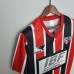 Retro 1991 sao paulo away Jersey version short sleeve-9107882