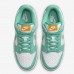 SB Dunk Low Running Shoes-Green/White-8962237