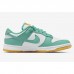 SB Dunk Low Running Shoes-Green/White-8962237