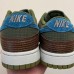 SB Dunk Low NH“Cacao Wow”Running Shoes-Brown/Army Green-427340