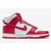 SB Dunk Low High“University Red”Running Shoes-White/Red-9994578