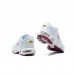 Air Max PLUS TN Running Shoes-White/Wine Red-5509236