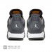 Air Jordan 4 AJ4 Retro High Running Shoes-Light Gray-5591653