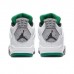 Air Jordan 4 AJ4 Retro High Running Shoes-White/Green-4014932