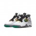 Air Jordan 4 AJ4 Retro High Running Shoes-White/Green-4014932