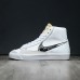 SB Dunk BLAZER High Running Shoes-White/Black-1916445