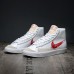 SB Dunk BLAZER High Running Shoes-White/Red-6711320