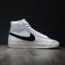 SB Dunk BLAZER High Running Shoes-White/Black-9843017