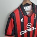 Retro 95/96 AC Milan home Jersey version short sleeve-862439