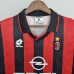 Retro 95/96 AC Milan home Jersey version short sleeve-862439