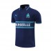 Olympique de Marseille POLO kit royal blue Jersey Edition Classic Training Suit (Shirt + Pant)-9482300