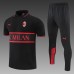 AC Milan POLO kit black Jersey Edition Classic Training Suit (Shirt + Pant)-8504982