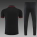 AC Milan POLO kit black Jersey Edition Classic Training Suit (Shirt + Pant)-8504982