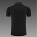 AC Milan POLO kit black Jersey Edition Classic Training Suit (Shirt + Pant)-8504982