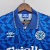 91/93 Retro Naples home Blue Jersey version short sleeve-8049814