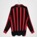 2006/07 Retro AC Milan Home long sleeves Jersey version long sleeves-2088120