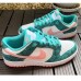 Dunk Low“Snakeskin”Running Shoes-Green/White-8620614