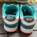 Dunk Low“Snakeskin”Running Shoes-Green/White-8620614