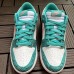 Dunk Low“Snakeskin”Running Shoes-Green/White-8620614