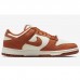 Dunk Low“Sun Club”Running Shoes-Brown/White-5590902