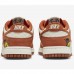 Dunk Low“Sun Club”Running Shoes-Brown/White-5590902