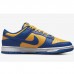 SB Dunk Low“UCLA”Running Shoes-Navy Blue/Yellow-4777020