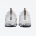 Air Max 97 Bullet Running Shoes-All White-1447812