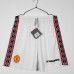 1998/99 Retro Manchester United M-U kit Training Suit Shorts Kit Jersey (Shirt + Short +Sock)-3013639