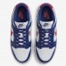 SB Dunk Low WMNS“USA”Running Shoes-Navy Blue/White-8768027