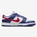 SB Dunk Low WMNS“USA”Running Shoes-Navy Blue/White-8768027