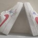 2022 Winter Olympics Air Force 1 Low AF1 Running Shoes-White/Red-5995449