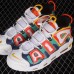 Air More Uptempo 96 QS Running Shoes-White/Orange-9107569