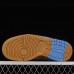 Air Rubber Dunk "University Gold" OW Running Shoes-White/Blue