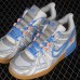 Air Rubber Dunk "University Gold" OW Running Shoes-White/Blue