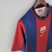 Retro 98/99 Barcelona home Red Blue Jersey version short sleeve-5950561