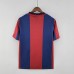 Retro 98/99 Barcelona home Red Blue Jersey version short sleeve-5950561