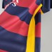 Retro 15/16 Barcelona home Red Blue Jersey version short sleeve-7194952