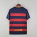 Retro 15/16 Barcelona home Red Blue Jersey version short sleeve-7194952