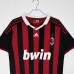 2009/10 Retro AC Milan Home Red Jersey version short sleeve-8833767