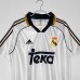 1998/00 Retro Real Madrid Home White Jersey version short sleeve-4796414