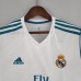 Retro 17/18 Real Madrid home White Jersey version short sleeve-7775912