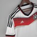 Retro 2014 Germany home White Jersey version short sleeve-1395979