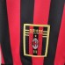 Retro Long Sleeve 99/00 AC Milan home Red Black Jersey version Long Sleeve-4911078