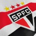 2000 Retro Sao Paulo Futebol Clube home White Jersey version short sleeve-7762558