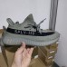 Kanye West Boost Yeezy SPLV 350 V2 Running Shoes-Gray/Black-1119735