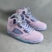 Air Jordan 5 AJ5 Easter High Running Shoes-Pink/Blue-6416605