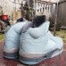 Air Jordan 5 AJ5 Easter High Running Shoes-Gray/White-516785