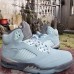 Air Jordan 5 AJ5 Easter High Running Shoes-Gray/White-516785