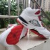 Air Jordan 5 AJ5 Easter High Running Shoes-White/Red-1804419